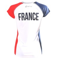 Fan-Trikot FRANKREICH, Fan Shirt FRANCE, Frauen Größe XS