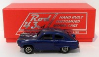 Brooklin 1/43 Scale ROD12 - 1951 Kaiser-Frazer Henry J - Gasser In Blue Metallic
