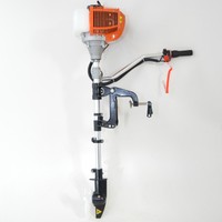 Außenborder Außenbordmotor Bootsmotor 2-takt Luftgekühlt 47,2 ccm !! Neu !!