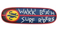 Surfboard Deko Surfbrett Waikiki Beach Surfriders Hawaii Maui Design Exclusiv