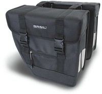 Basil Tour Double Bag schwarz Doppelpacktasche Fahrradtasche Gepäckträgertasche