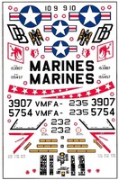 1:72 F-4 Phanton  US Marines "C3D Decals"  NEU / NEW !!!
