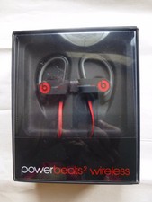 Powerbeats 2 Wireless In Ear Headphones by Dr.Dre, Black/Red/Grey, NEW!