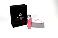 COLIBRI FEUERZEUG LIGHTER SOFT FLAME ROSE METALLIC CHROM POLIERT 