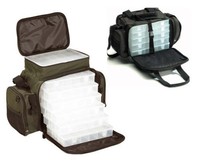 Tasche Iron Claw Gerätetasche mit bis zu 7 Boxen Angeltasche Spinnertasche