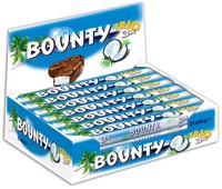 (1000g=7,65€) Bounty Trio - Schokoriegel - 21 Stück - XXL Riegel