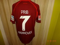 Hannover 96 Original Jako Heim Matchworn Trikot 2013/14 "TUI"+ Nr.7 Prib Gr.M- L