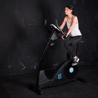 FITNESS HEIMTRAINER FAHRRAD SPEED INDOOR BLAU HOME-TRAINER ERGOMETER TRIMMRAD