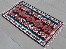 Turkish Rug 25'x43' Hand Woven Van Kilim 66x110cm