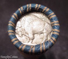 Full Date Indian Head Buffalo Nickel Coin Lot Set Mixed Date Roll 40