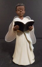 Black Americana Figurine by Sarah's Attic " Word of the Lord " #9195 Orig. Box