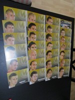 070716-46 Wacker Burghausen unsignierter Autogrammkarten Satz