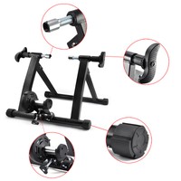 Rollentrainer fahrrad Heimtrainer BIKE Fitnessgerät Schwarz
