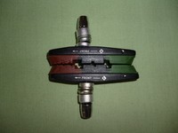 1 Paar V-Brake Cartridge sz  Bremsschuhe 3 farbig Promax