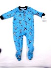 Carters Baby Boy 1 Piece Footed Baseball Pajamas Size 12 Months
