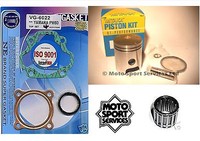 Yamaha PW 80 Mitaka Top End Rebuild Kit Piston 48.50mm Gasket Small End Bearing