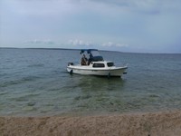 Kajütboot MAZURY 485 K (Baujahr 2007) Angel-und Freizeitboot mit Motor u.Trailer