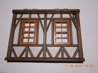 Playmobil Ritterburg Fachwerkhaus Fensterfachwerkteil