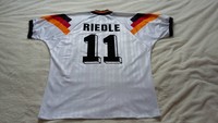 SIGNIERT,Deutschland Trikot,Germany,Jersey,Maillot,Maglia,Riedle,EM,Euro 1992,XL
