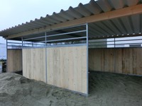 Toller großer Offenstall, Stall, Boxenstall, Weidehütte, Paddock, Unterstand Top