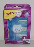 Wilkinson Sword Hydro Silk 5-Klingensystem Rasierer + 3 Klingen