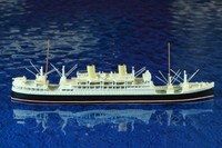 Rangitata  Hersteller Albatros 182  , 1:1250 Schiffsmodell