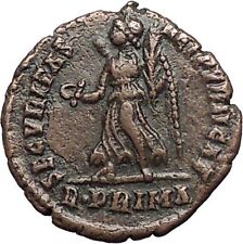 VALENS 367AD R.PRIMA Rare Rome Mint Authentic Ancient Roman Coin VICTORY i55677