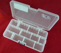 Plastikbox Angelbox Köderbox zubehörbox Hakenbox TACKLEBOX (JCB18D)