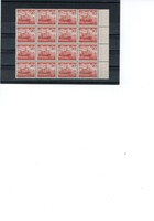 BRD, 1952, Insel Helgoland, MiNr. 152 (16 Werte), Bogenteil, postfrisch, 