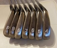 Mizuno JPX EZ forged Eisensatz 4-PW Stahl regular + 0,5 inch top Zustand 