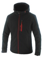 Idealer Pulverschnee Softshelljacke Funktionsjacke 8000mm Kapuze black