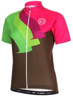 GHOST Bikes Lady/Damen Trikot Radtrikot braun/pink/grün ehemaliger UVP 49,90€