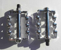 Pedal Twisted verchromt 1/2 Zoll