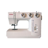 Janome 1580 LX Nutzstich Nähmaschine einfache Bedienung robust,Stopfplatte #7564