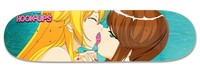 HOOK UPS -  Skateboard Deck - Manga / Anime  KISSING  NEW for 2015