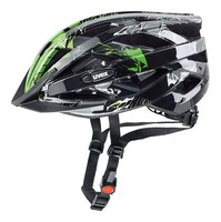 Uvex I-VO C Fahrrad Helm schwarz/grün 2016