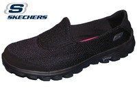 Skechers Go Walk 2 Schwarz BBK Damen Schuhe Slipper 13590-BBK  NEU