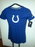 Nike-Damen-Girls-Shirt-Size-M-NFL Football-Indianapolis Colts-blue