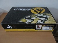  K2 Erwachsene Inlineskate II Capo Schwarz-Rot Größe 8 40,5 3040003.1.1.080-