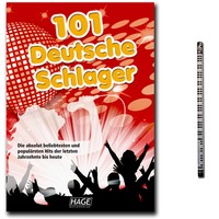 101 deutsche Schlager und Lieder - Hage Verlag - EH3645 - 9783930159567