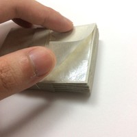 GENUINE PURE SILVER LEAF GILDING - BIG SIZE 5x5cm