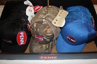 PENN BASEBALL CAP-ANGELMÜTZE-BLAU, SCHWARZ ODER CAMOUFLAGE-NEU