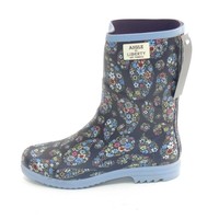 Aigle Chanteliboot Atlantic Kurzschaft-Gummistiefel 85944.4 Blumendekor