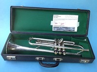 Silberne Trompete Emo Professional Nr. 8103 B-Trompete? Louis Armstrong ~1960