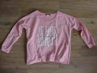 Sweatshirt - rosa - rose - Urban by venca - XL - 40 - 42