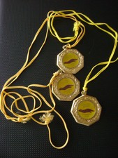 Chalfont Otters Swimming Club Medals X 3 1 Sew On Badge