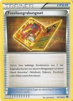 Pokemon FOSSILAUSGRABUNGSSET Schicksals-Schmiede 101/124 Neu!