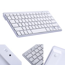 Bluetooth 3.0 Wireless Keyboard for Apple iPad 1 2 3 4 Mac Computer PC Macbook