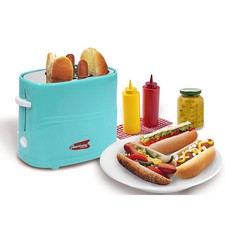 Retro Hot Dog Toaster Bun Warmer Kitchen Appliance NEW! FAST FREE SHIPPING