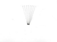 8 x Speichen Fahrrad Niro Alpina silber 2.33 / 2.34mm  inkl. Nippel 188mm-305mm